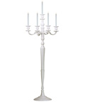 White Floor Candelabra