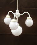 4" Globe Chandelier
