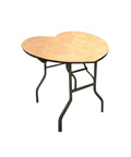 Heart Table 48"
